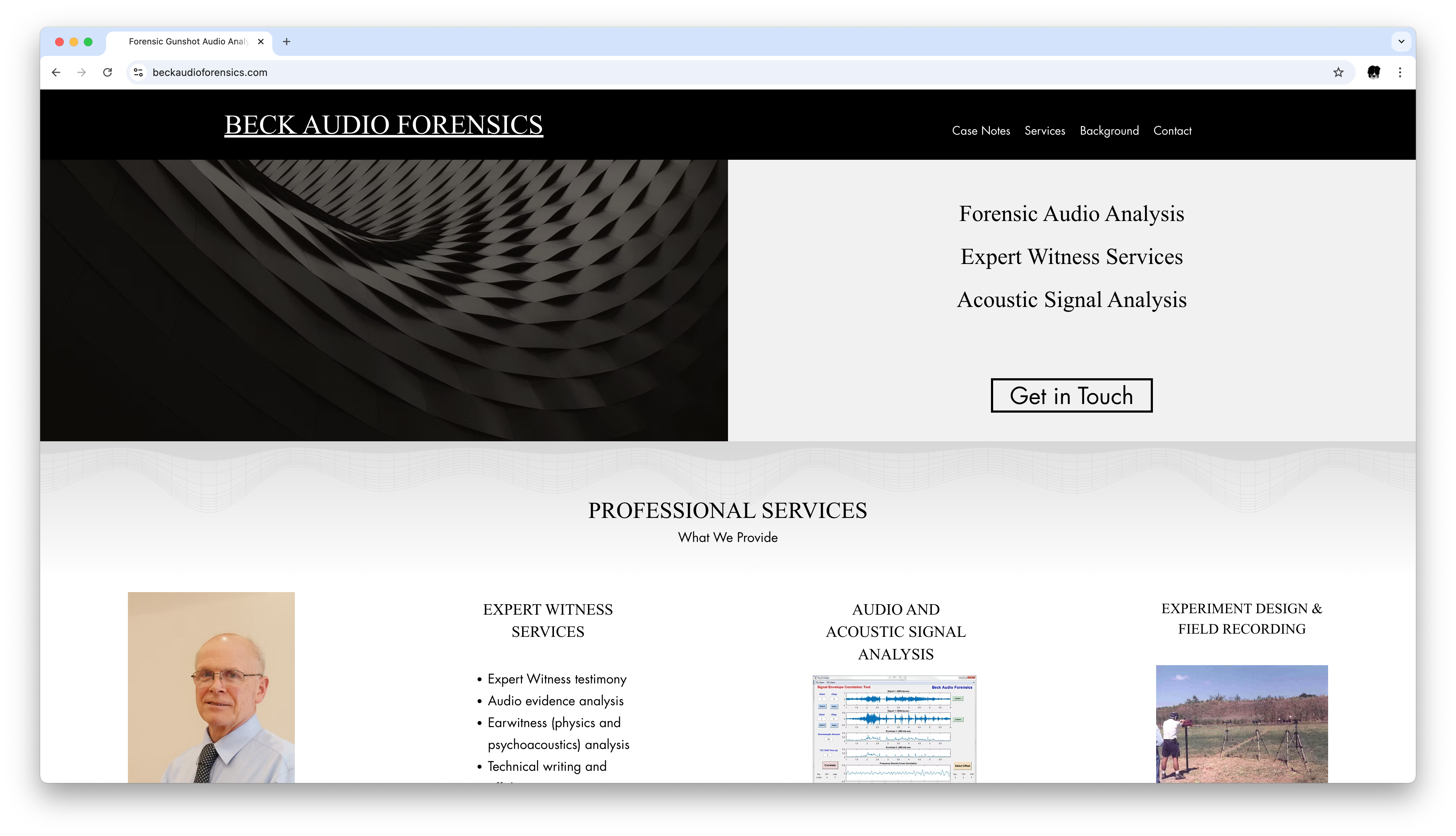 Beck Audio Forensics